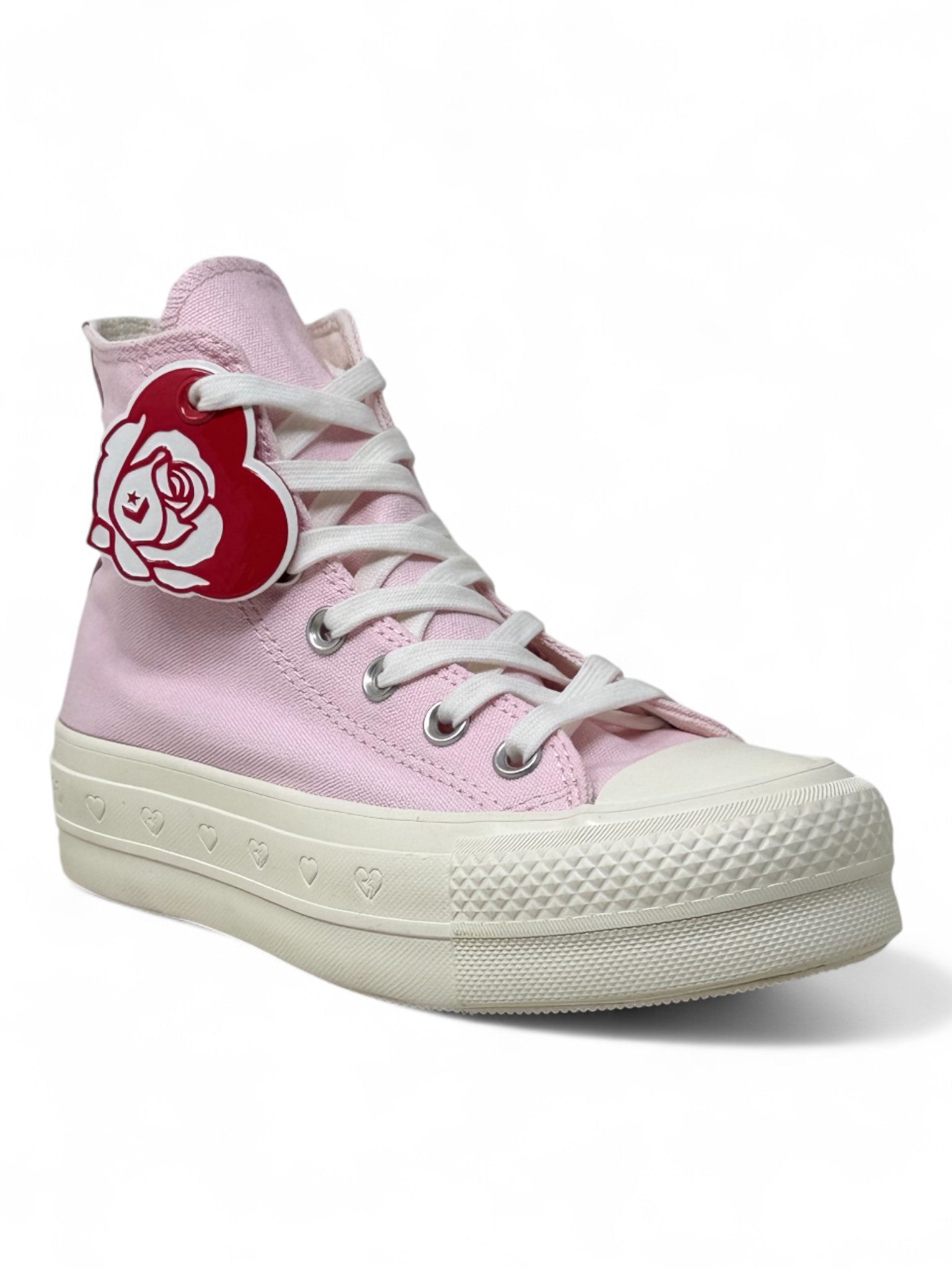 Converse Chuck Taylor All Star Plataforma Bota Rosa