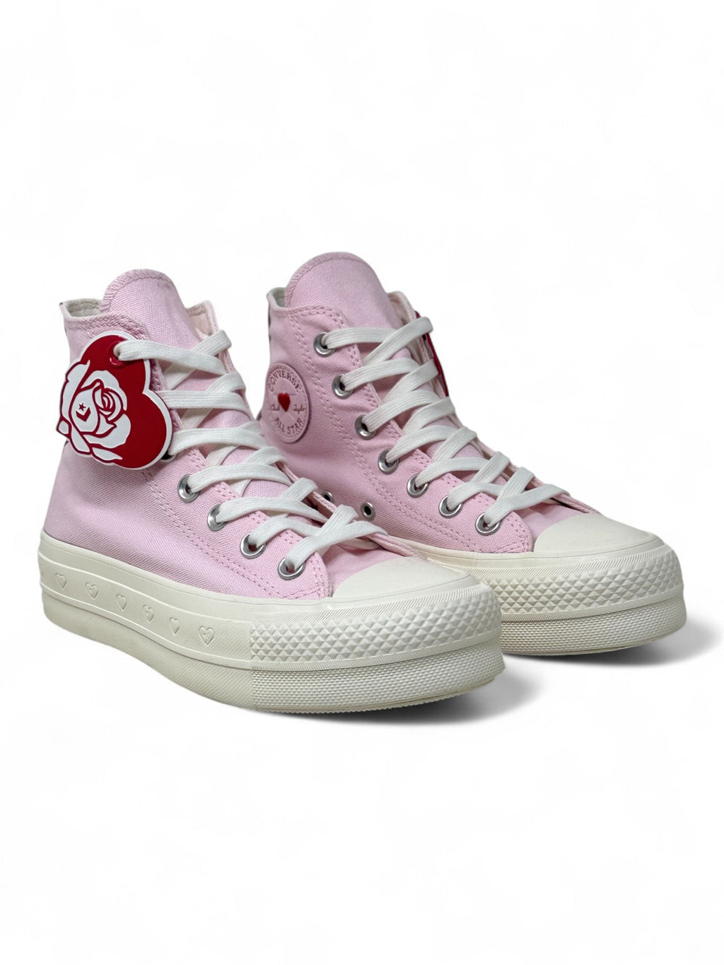 Converse Chuck Taylor All Star Plataforma Bota Rosa