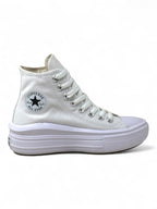 Converse Chuck Taylor All Star Plataforma Move Bota Blanco De Lona