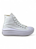 Converse Chuck Taylor All Star Plataforma Move Bota Blanco De Lona