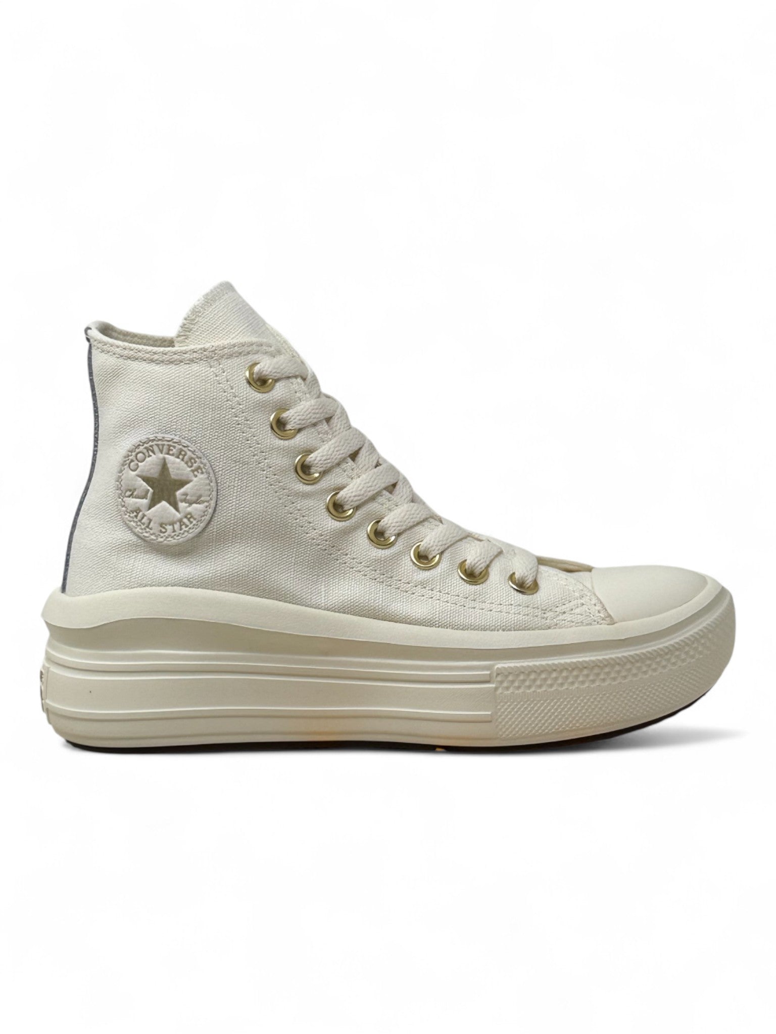 Converse Chuck Taylor All Star Move De Bota Beige
