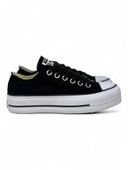 Converse Chuck Taylor All Star Plataforma Ox Negro De Lona