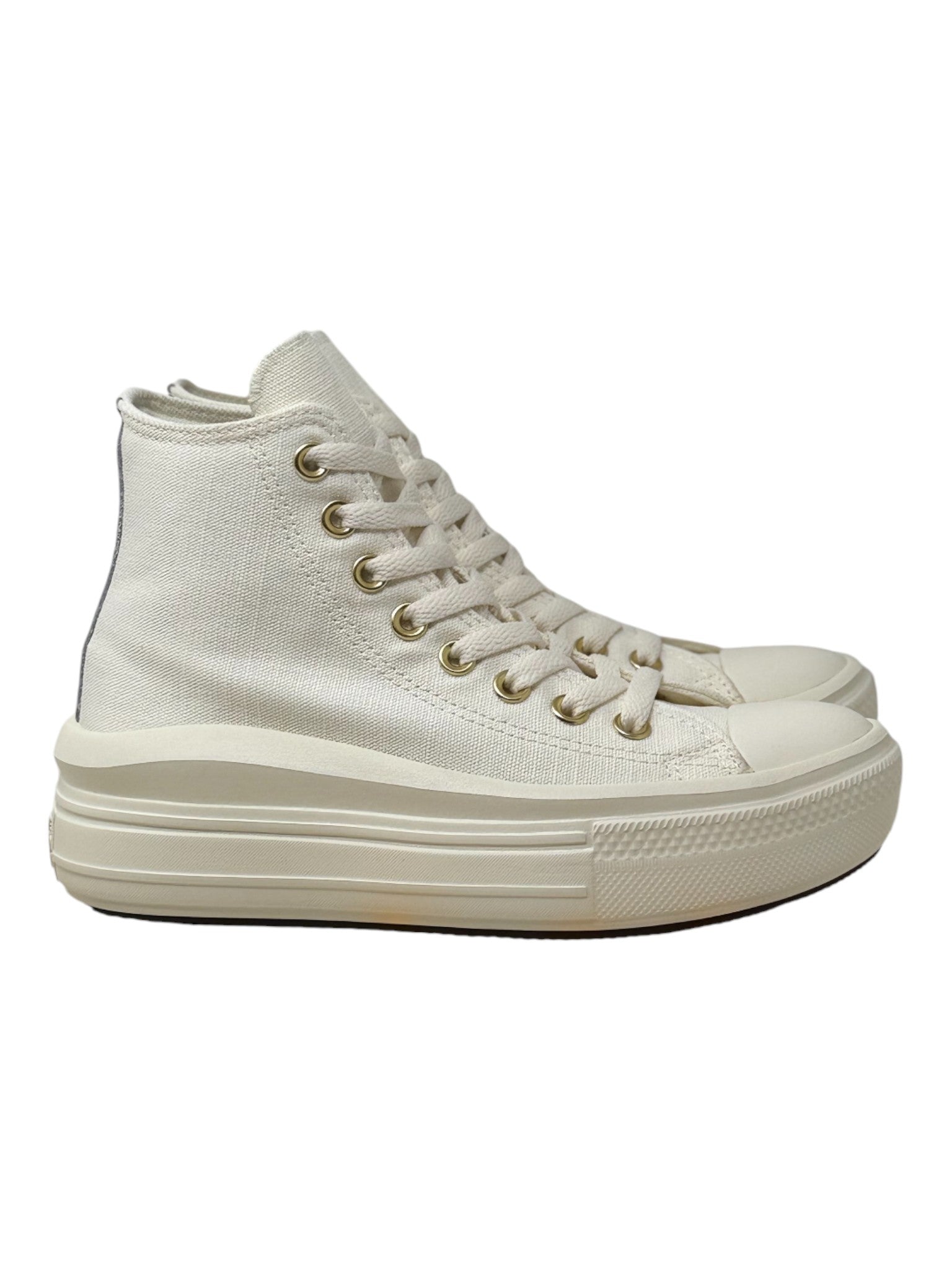 Converse Chuck Taylor All Star Move De Bota Beige