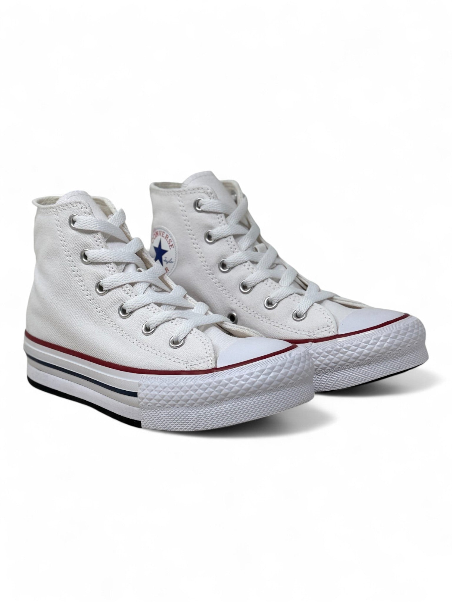 Converse Chuck Taylor All Star Plataforma Eva Blanco De Bota