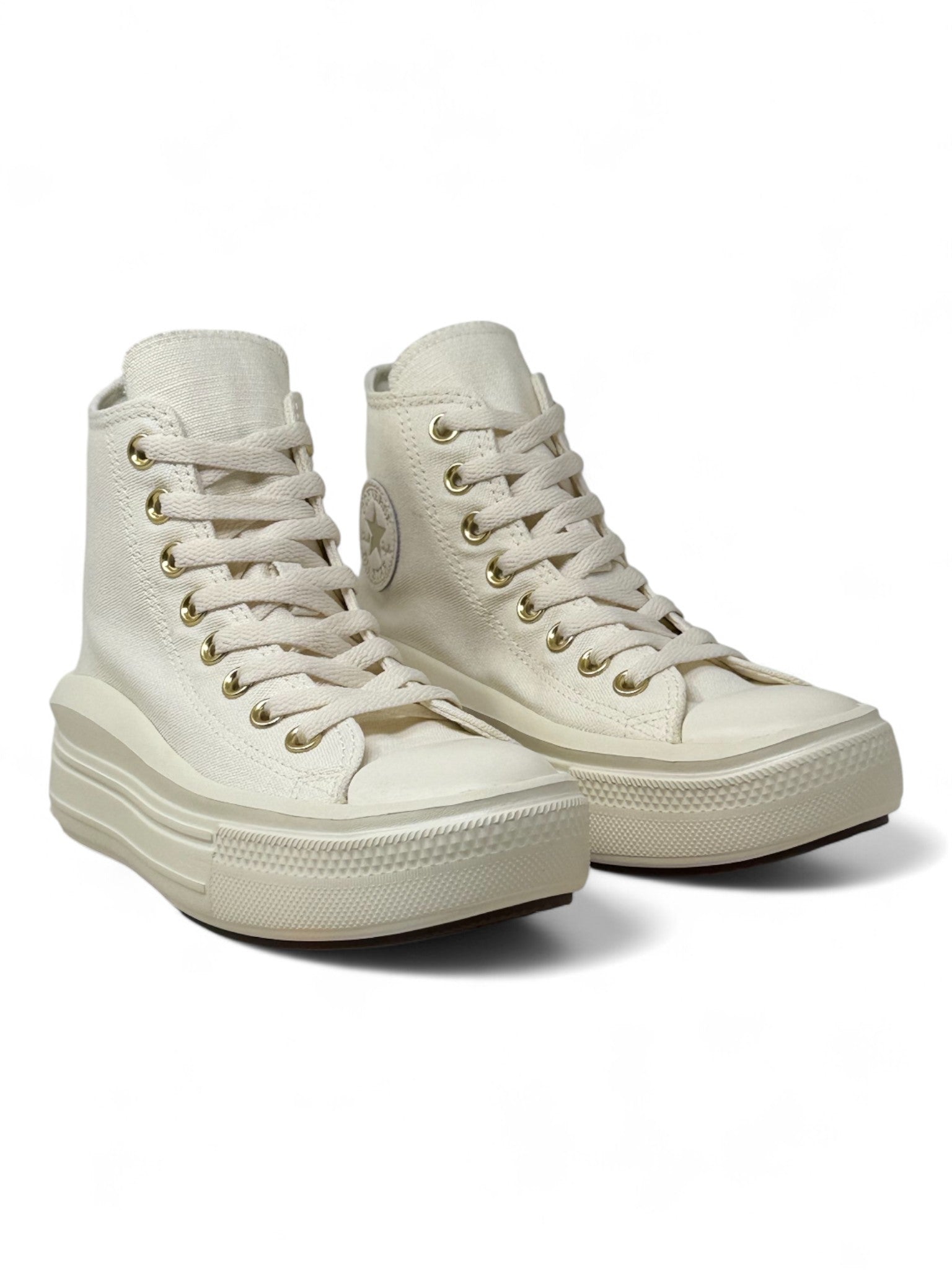 Converse Chuck Taylor All Star Move De Bota Beige