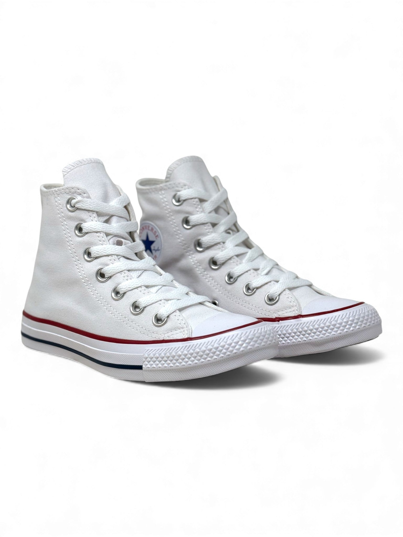 Converse Chuck Taylor All Star Hi Juvenil Blanco