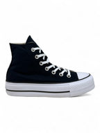 Converse Chuck Taylor All Star Plataforma Hi Negro De Lona