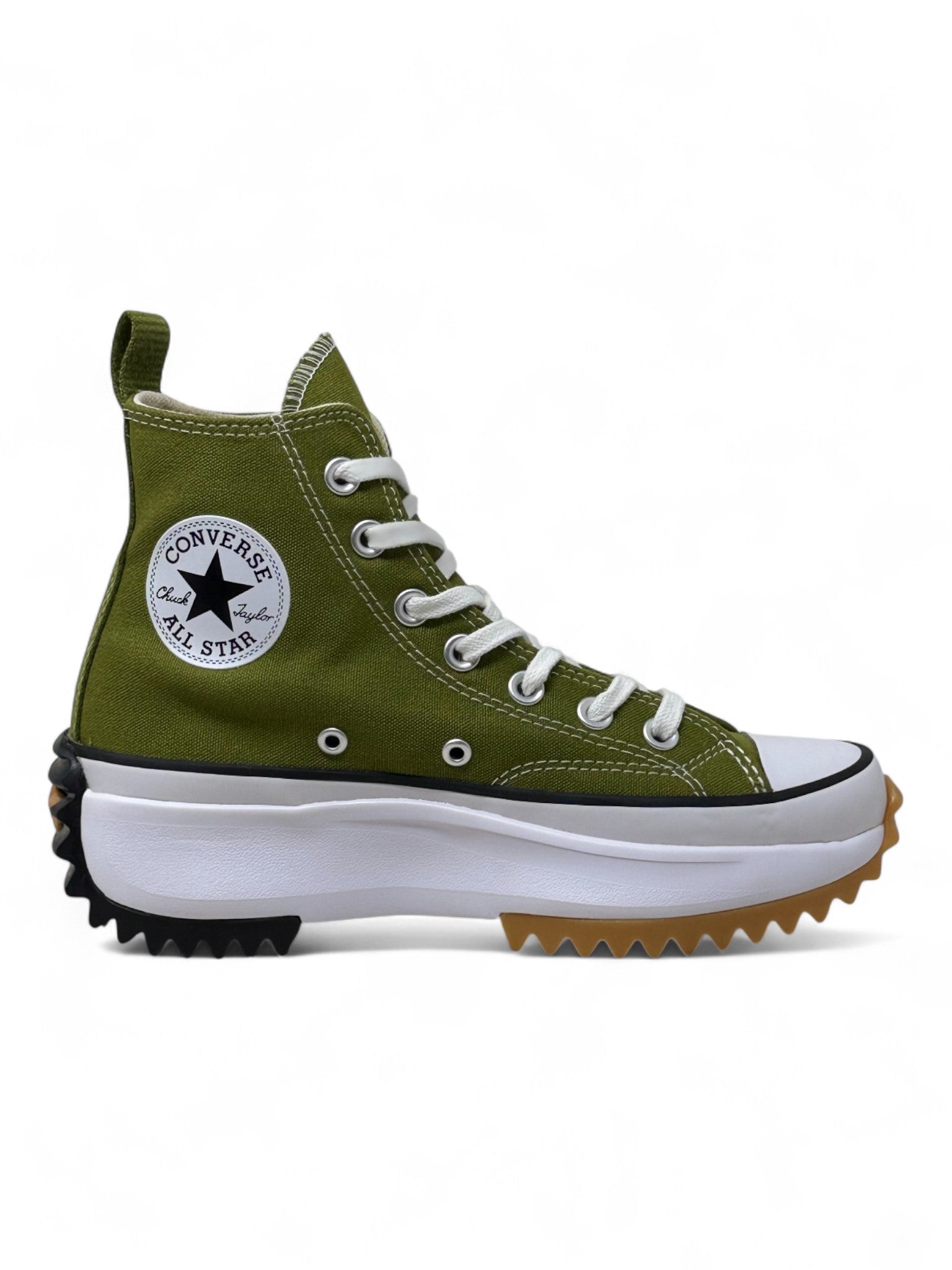 Converse Run Star Hike De Bota Verde De Lona