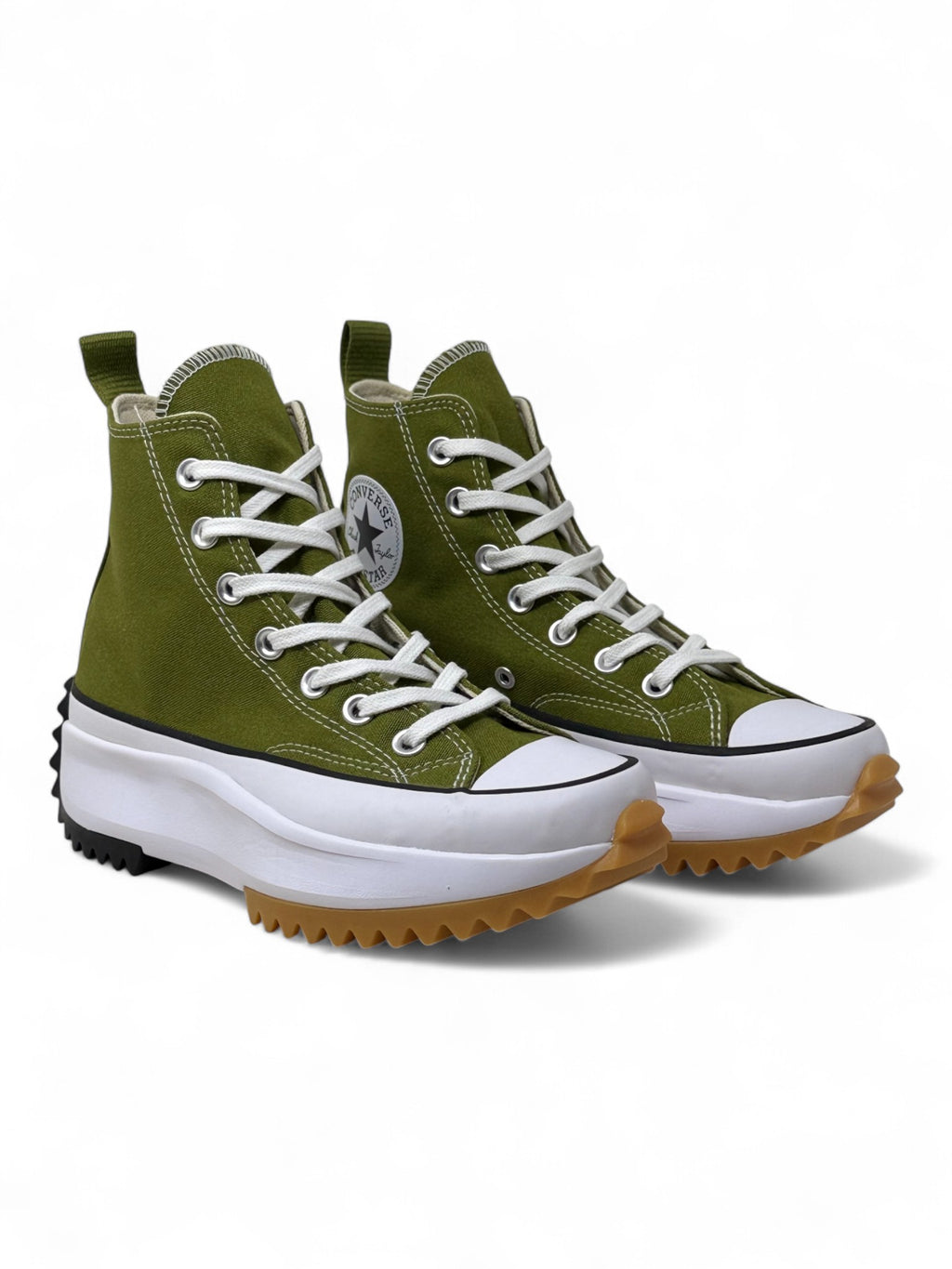 Converse Run Star Hike De Bota Verde De Lona