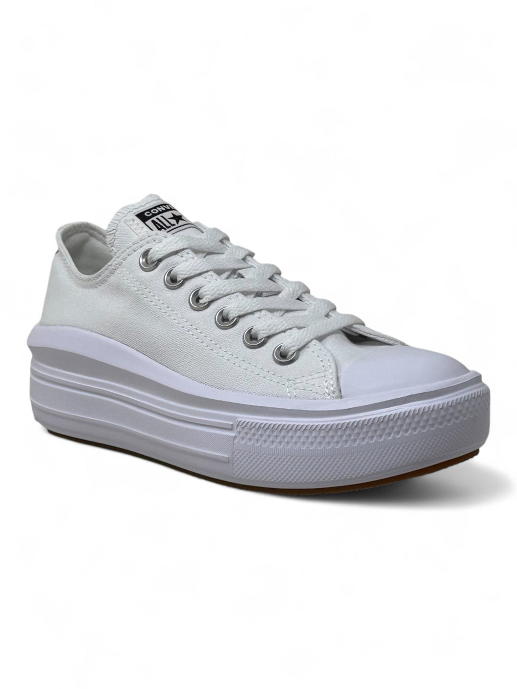 Converse Chuck Taylor All Star Plataforma Move Ox Blanco De Lona
